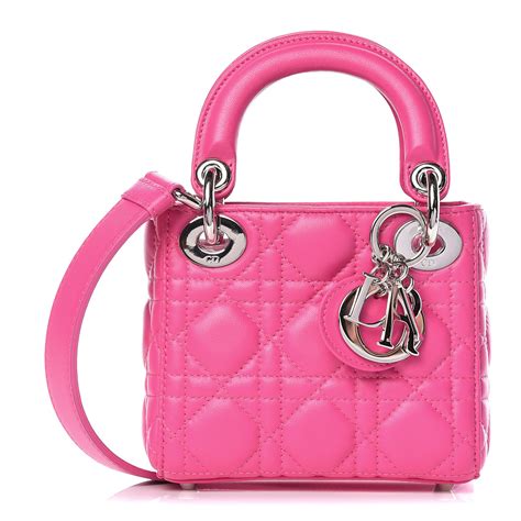 pochette nano lady dior|dior shoulder bag.